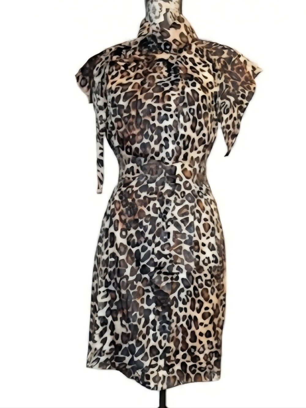 Leopard Print Women's Dress
